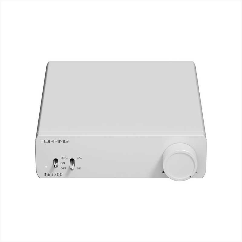 TOPPING　コンパクトデスクトップパワーアンプ ホワイト　Mini300 White