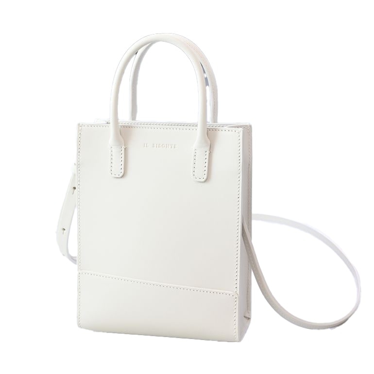 ハンドバッグ ミニショルダーバッグ コンテンポラリー レディース カウハイド レザー ホワイトシール BHA014PV0041WH185H 日本未発売