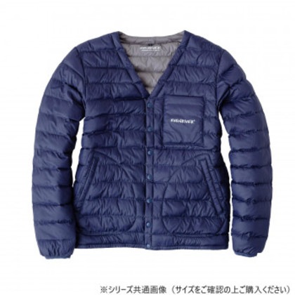 イーブンリバー ファイバーダウンジャケット ネイビー(04) サイズ:L R127