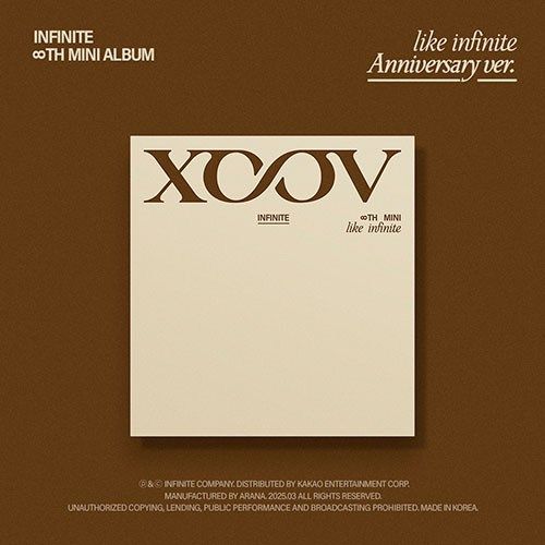 [特典公式フォトカード贈呈] INFINITE ミニ8集ランダム1種 LIKE INFINITE Anniversary ver