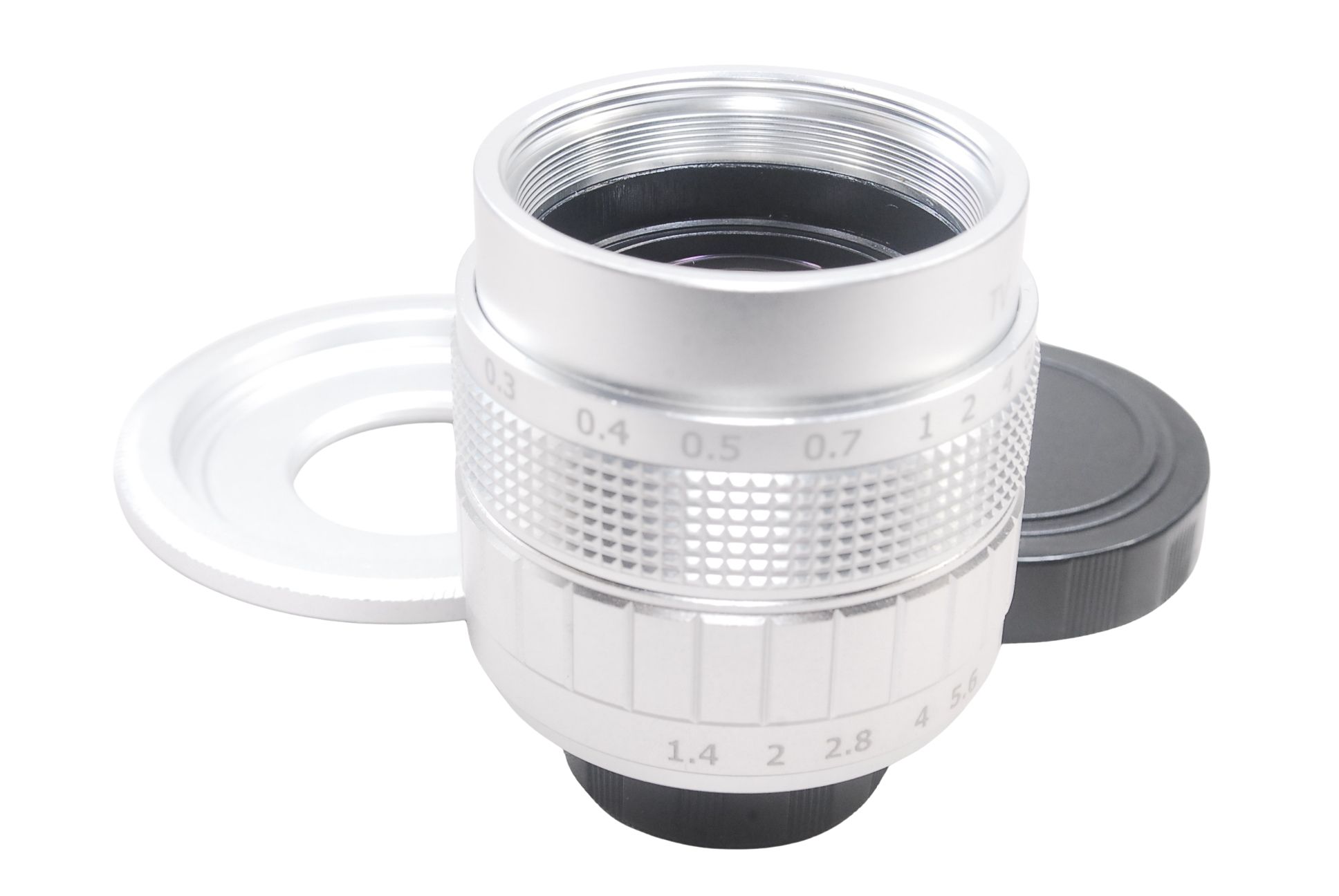 25mm F1.8 SIL Cマウント Fujian CCTV マイクロ4/3 m4/3 パナソニック オリンパス 単焦点レンズ マウントアダプター