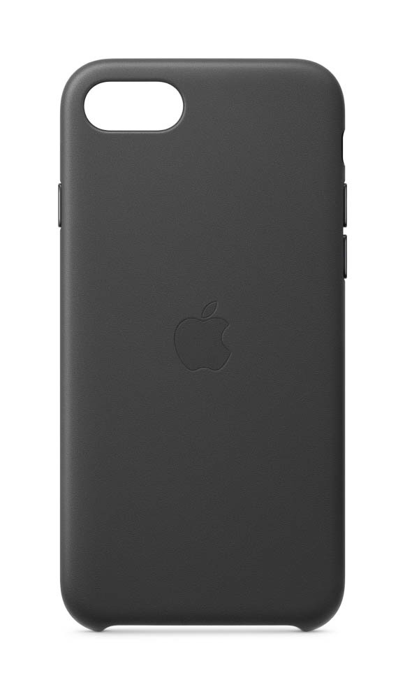 純正品 APPLE iPhoneSE(第3・2世代)4.7インチ レザーケース MXYM2FE/A ブラック