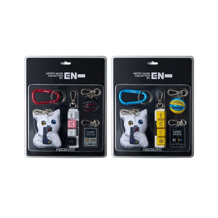 ENHYPEN by HEESEUNG EVANS UNSERIOUS KEYRING PACKAGE
