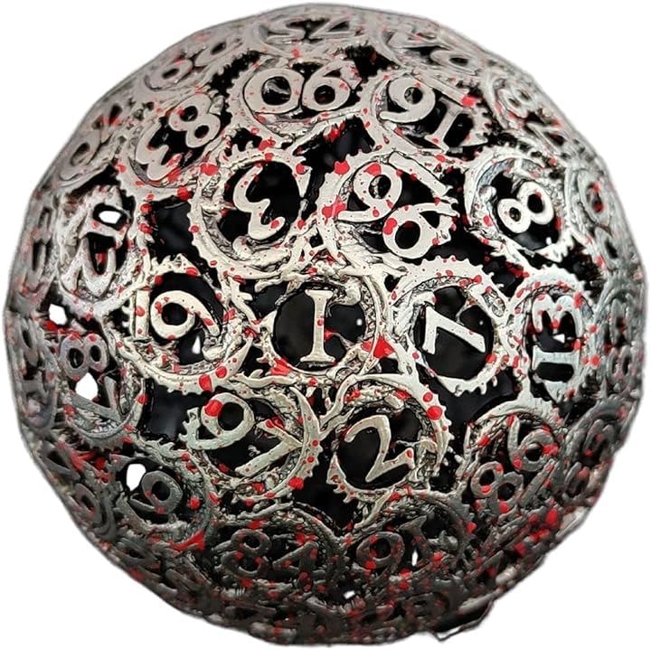 100面ダイス サイコロ 百面ダイス 手品 テーブルゲーム ボードゲーム パーティー用品(血痕) 5,202円