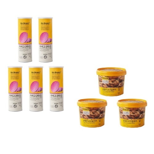 ノーブランド紫色サツマイモチップ160g×5個+チョコチップクッキー400g×3個学校事務所 7,744円
