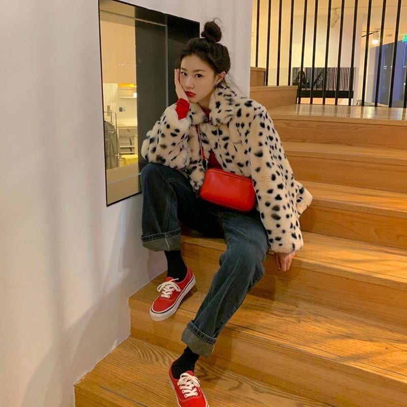 フェイク コート もこもこ オシャレ ボア レディース フェイク 毛皮 コート ゆったり コート 可愛い 防寒 秋冬 冬コート