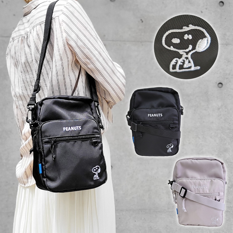 SNOOPY スヌーピー ショルダーバッグ ミニバッグ 斜め掛け ミニショルダー 肩掛け