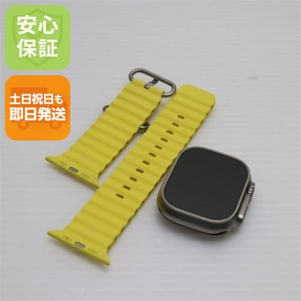 新品同様 Apple Watch Ultra 49mm GPS+Cellular チタニウム スマホ 中古土日祝発送OK 即日発送　　 119