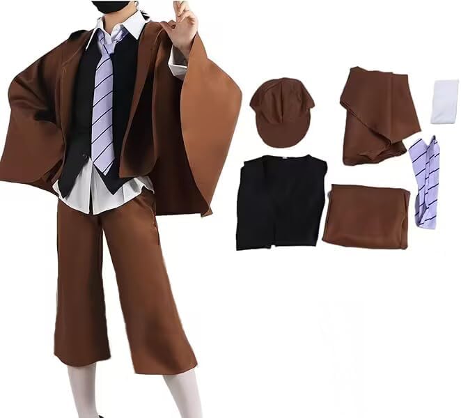 江戸川乱歩 コスプレ 衣装 帽子付き セット