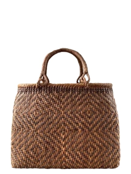 山葡萄 山葡萄かごバッグ 手作り 籠バッグ 細ひご 内布あり 和服バッグ ゆかたバッグ レディースバッグ (約)幅31本体高さ24.5マチ11cm