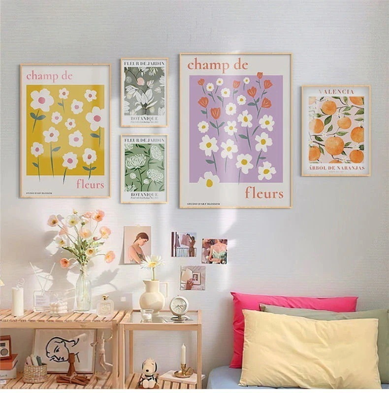 絵画 抽象的な油絵寝室の絵 絵枠が付き インテリア 絵 玄関 風水 癒し 玄関に飾る絵 花の絵 アートポスター 花 海 部屋 リビング 絵画通販