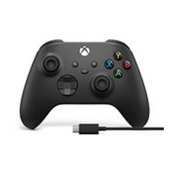 Xbox ワイヤレス コントローラー+USB-Cケーブル カーボンブラック 1V8-00005