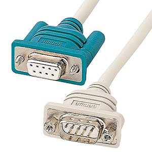 （まとめ買い）RS-232C延長ケーブル 2m KR-9EN2 [x3]