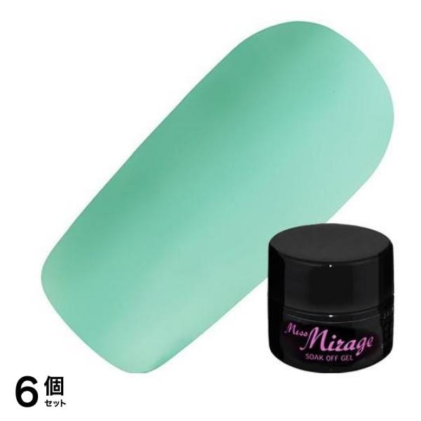 Miss Mirage(ミスミラージュ) ソークオフジェル クリアストーン エメラルド CS5s 2.5g 6個セット