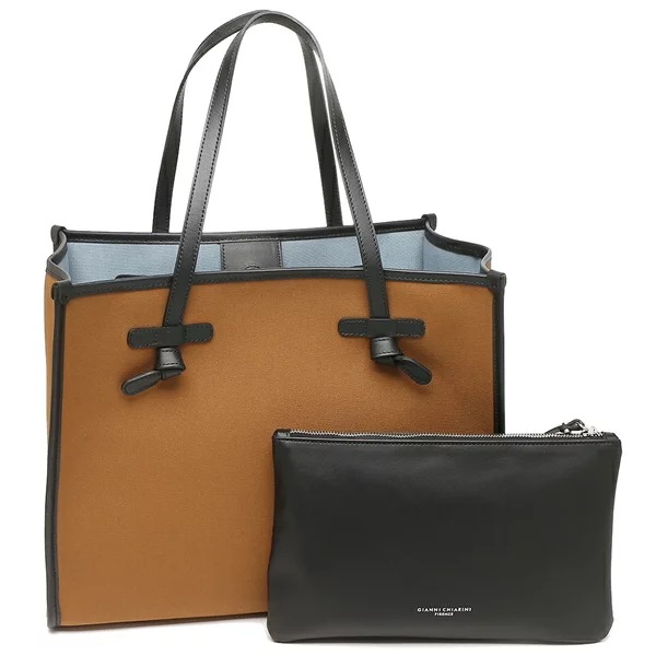 トートバッグ マルチェッラ Mサイズ ブラウン レディース GIANNI CHIARINI BS68