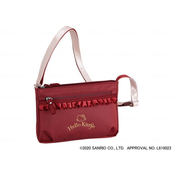 ウェルファン ショルダーバッグ ハローキティ ワイン 011101 メーカー直送