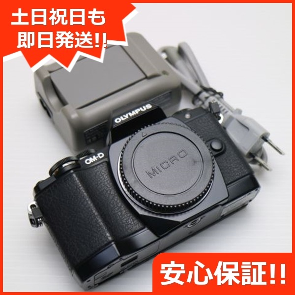 超美品 E-M10 ボディ ブラック 62