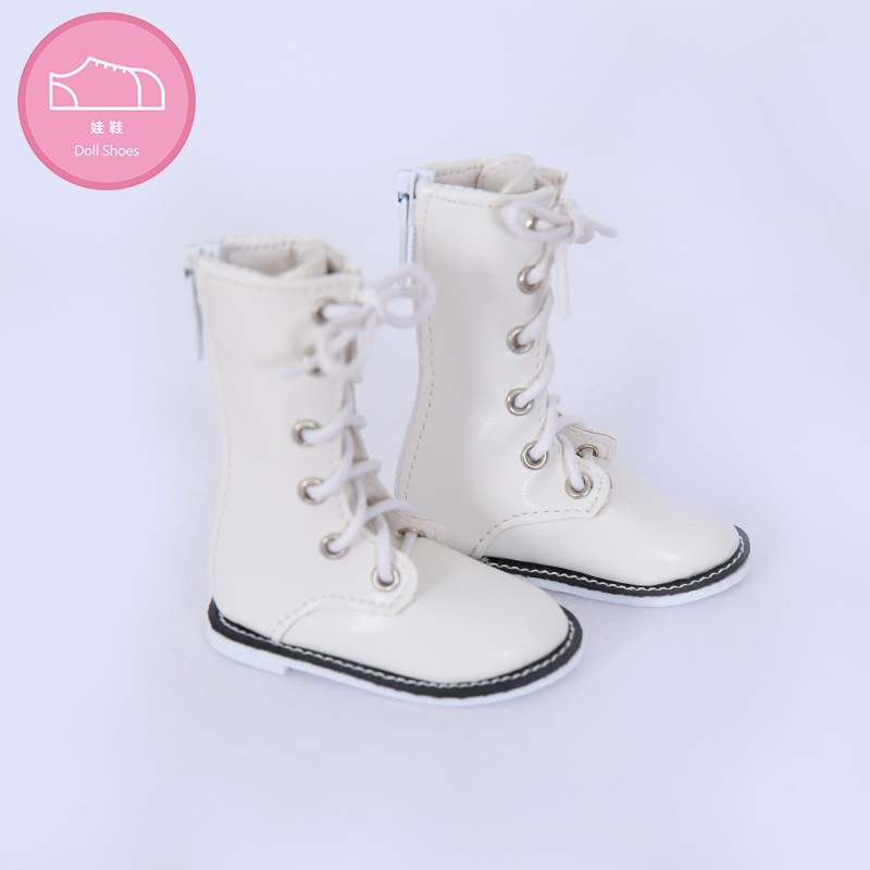 Bjd人形靴4分Minifee人形ブーツ男女ハーネス白いブーツパラディセロ