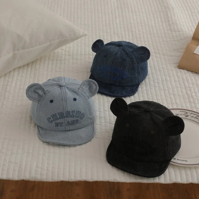 子供のアヒルの舌の日よけ帽屋外の調節可能なサンシェードキャップ小さな耳のデザインかわいい幼児男の子女の子夏 - 1501 5,385円