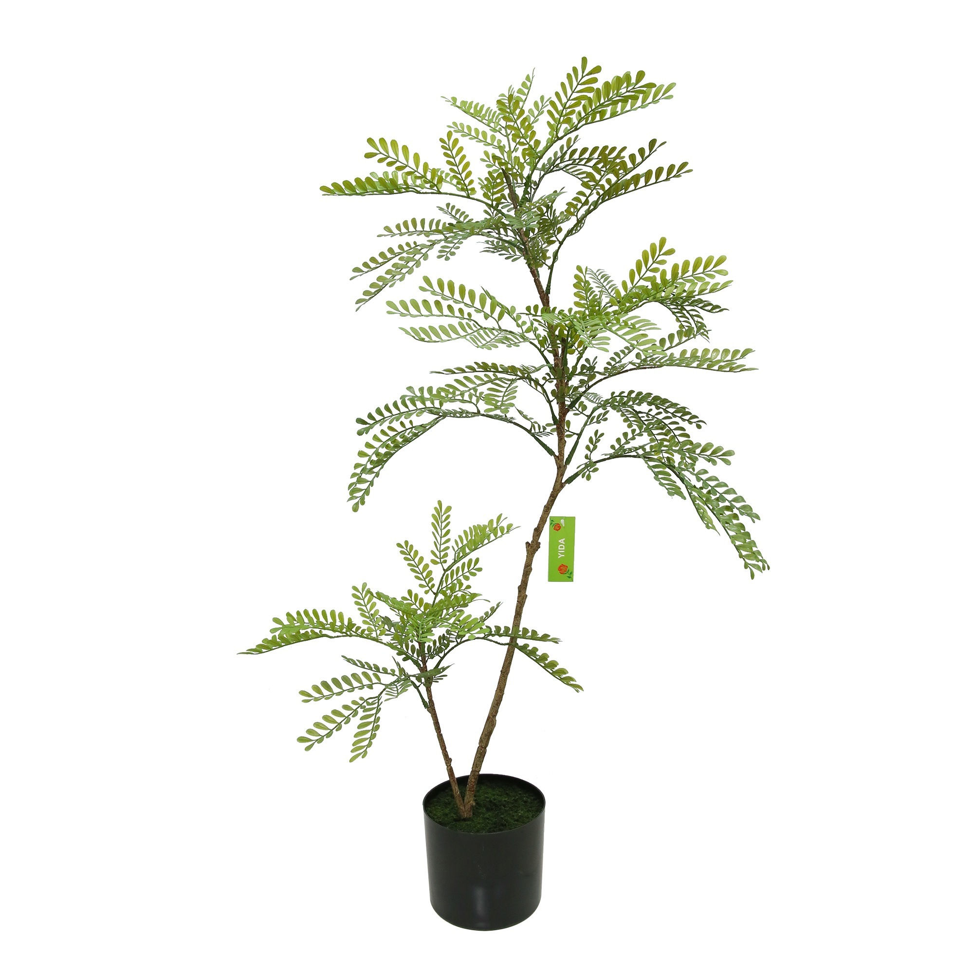 【新品登场快速出荷】観葉植物 フェイク 100cm ジャカランダ の木 の木 フェイクグリーン 人工観葉植物 大型 水性塗料 造花 ホテル インテリア リアル おしゃれ お祝い 樹 木 室内