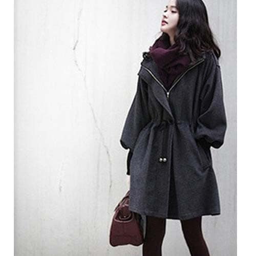 防寒手 通勤 灰色 カジュアル Rsa11177020 秋 アウター ロング丈 コート ジャケット トレンチコート 着痩せ スプリングコート 防寒 秋冬 レディース おしゃれ きれいめ