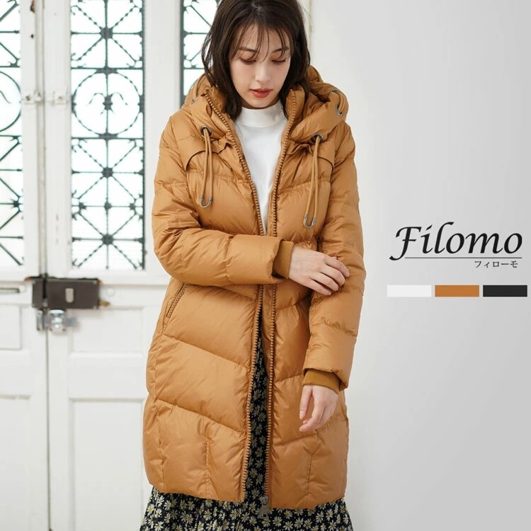 [Filomo]洗えるハンガリーダウンコート