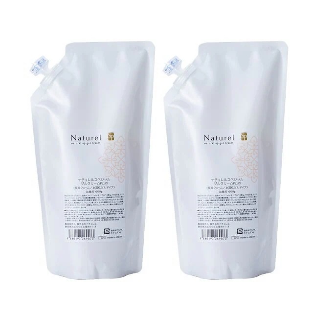 ゲルクリームPLUS 600g詰替ツインセット（詰替600g2）