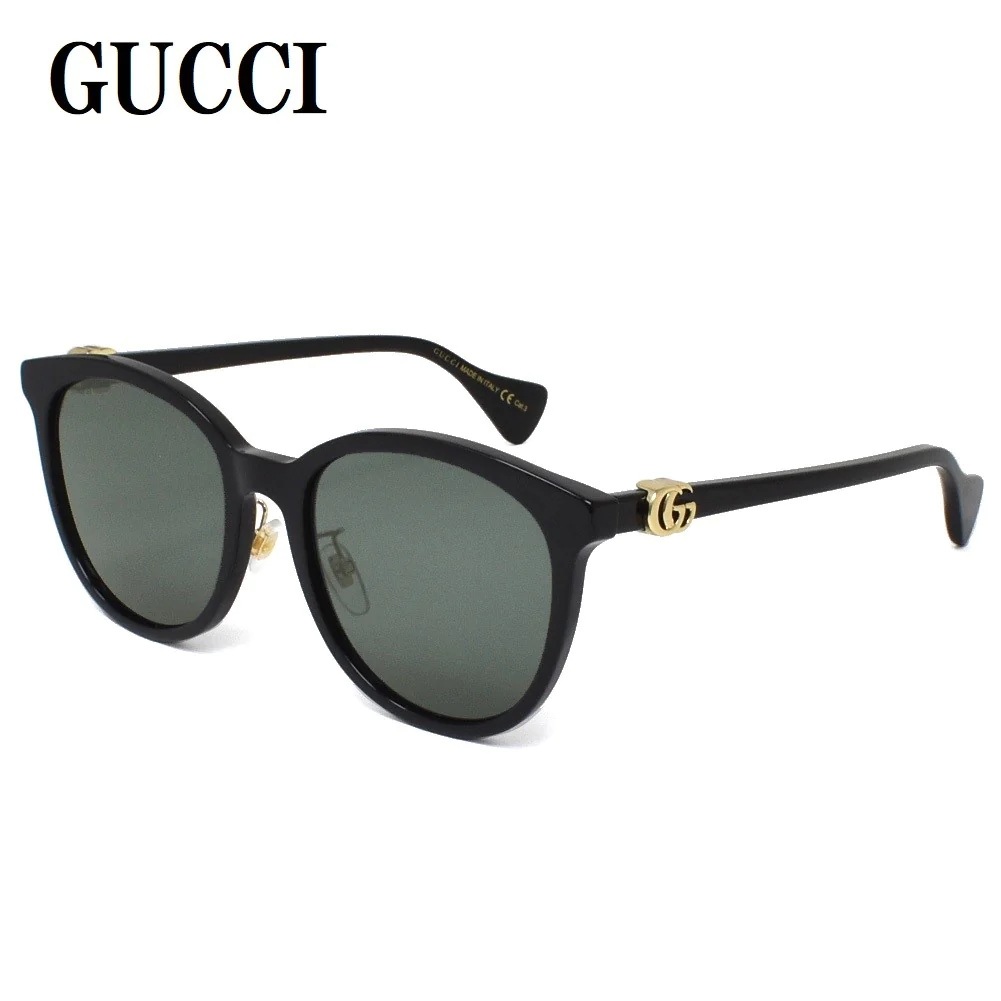 国内正規品 GG1180SK 002 サングラス アジアンフィット アイウェア メガネ 眼鏡 UVカット 紫外線カット グレー ブラック