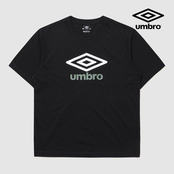 エッセンシャル ビッグロゴ 半袖Tシャツ UR123CRS18 BLK