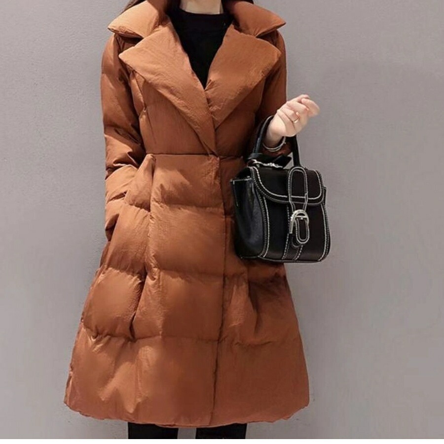 ダウン綿コート レディース 中綿コート Aライン リボン 軽い ダウンジャケット 可愛い 大きいサイズ 上品 秋冬5色 アウター