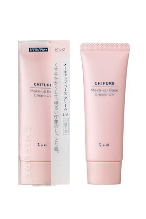 ちふれ メーキャップベースクリームUV1 化粧下地 1ピンク 30g
