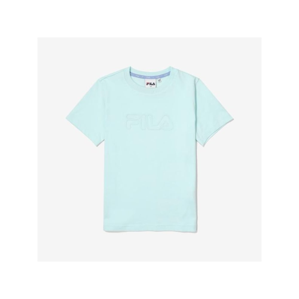 [FILA KIDS] エッセンシャルショートスリーブ T シャツ (FK2RSF2101X_PMI) Q0ZFK2RSF2101XPMI