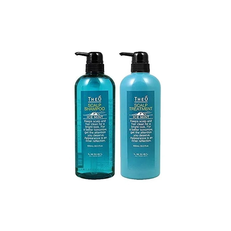 即納ルベル ジオ スキャルプシャンプー アイスミント 600mL ＋ トリートメント 600mL セット モイスチャライジング