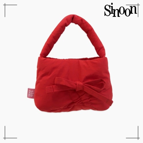 SINOON キーリング SMORE PADDING BAG KEYRING (RED)