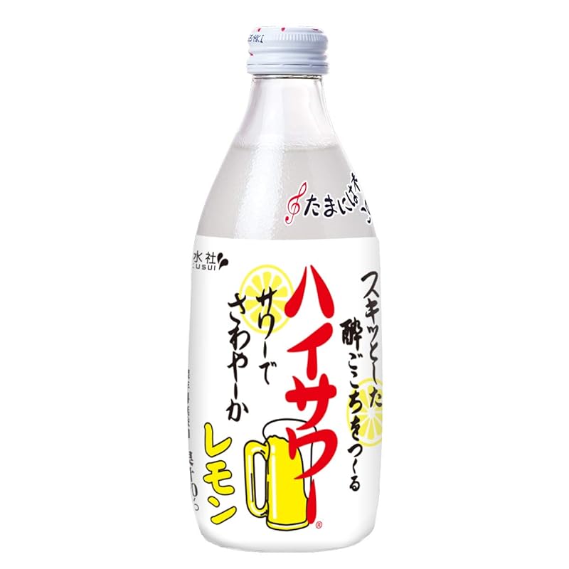 即納：博水社 ホーム ハイサワー レモン 360ml×24本