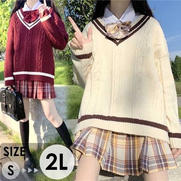 入学式 卒業式 スーツ 女の子 セーター 子供服 jk 5点セット ゆったりサイズ フォーマル スーツ 女児 チェック 中学生 高校生 中高生 通学 制服 結婚式 お受験 発表会 演奏会 誕生日 可愛