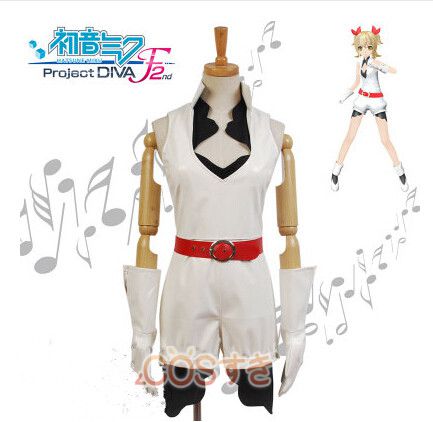 【新品開催 】VOCALOID F-2nd Knife 初音ミク 鏡音リン コスプレ衣装 高品質 新品 Cosplay アニメ