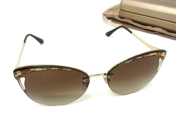 サングラス セルペンティ メタル 6110 ゴールド ダークブラウン ブラウングラデーション 伊達メガネ だてめがね 伊達眼鏡 ブランド 運転 ドライブ アイウェア【本物保証】
