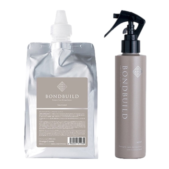[国内正規品]オレンジコスメ ボンドビルド プレックストリートメント+ミストセット リフィル 1000ml/200ml Orange Cosme コンディショナー