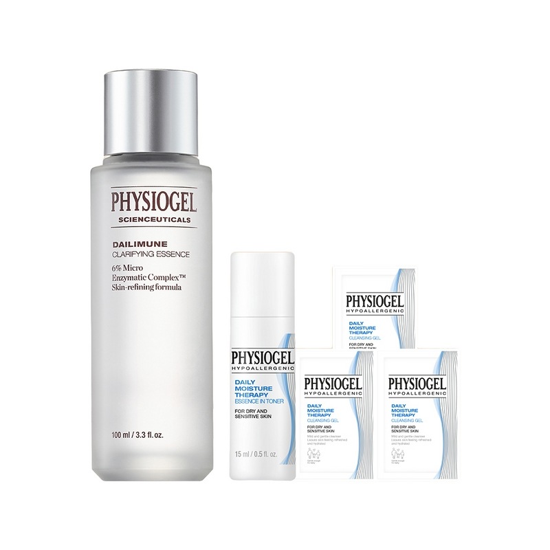 フィジオゲルスティーカルズクラリーファイングエッセンス100ml 1個+エッセンスイントナー15ml+サシェ贈呈
