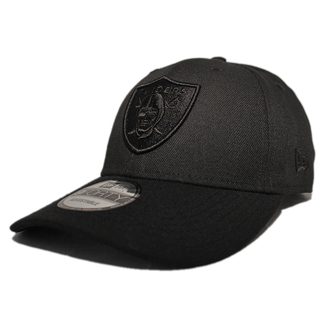 ストラップバックキャップ 帽子 9forty メンズ レディース NFL ラスベガス レイダース フリーサイズ