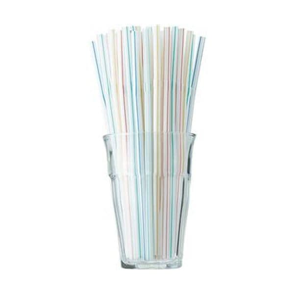 （まとめ）日本デキシー 曲がるストロー4色アソート KST601FS 1セット（300本：100本×3パック）(×50セット)