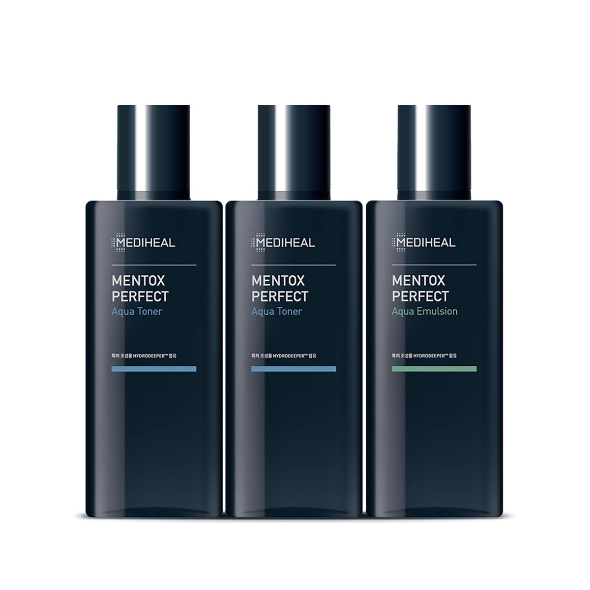 メディヒール マントックス パーフェクト アクア スキンケア セット/トナー 170ml X2+エマルジョン 170ml
