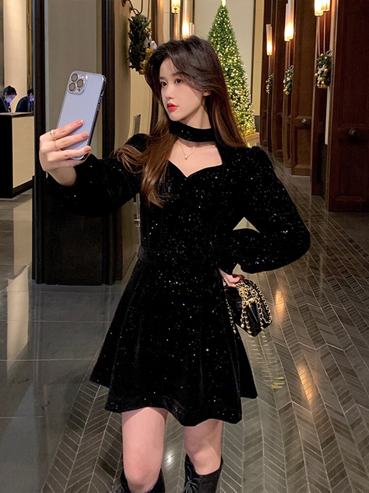 连衣裙女士韓国ファッション大人気品質ワンピースドレス着痩せワンピース(2-5日出荷)