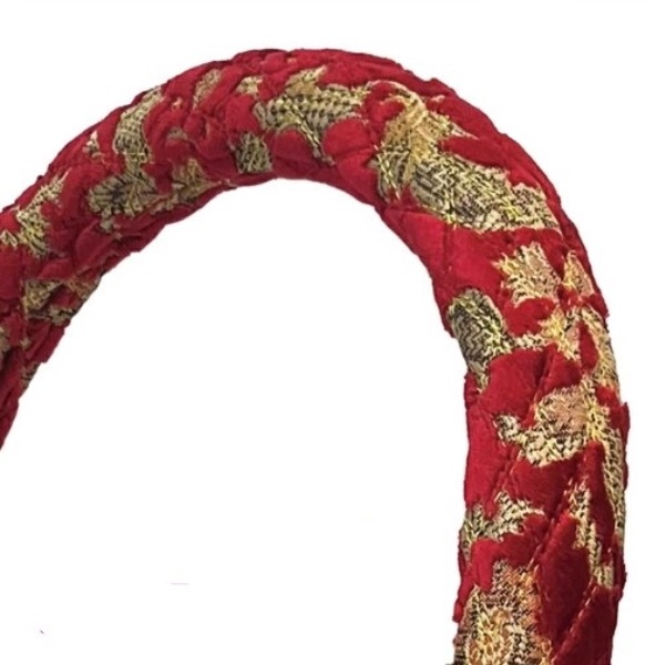 【受注制作】金華山ハンドルカバー ヴィクトリアリッチ バレンタイン レッド ビニールなし 日本製 A0068-7667