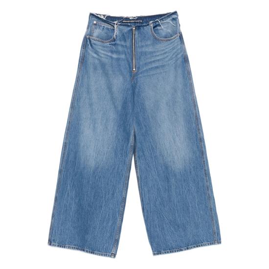 ALEXANDER WANG Women Denim Pants 4DC1264902 400C BLUE