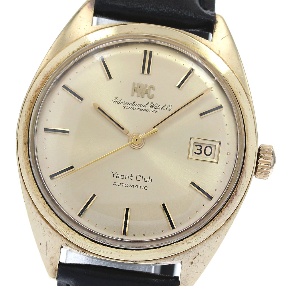 IWC SCHAFFHAUSEN ヨットクラブ デイト 自動巻き メンズ _827886【中古】