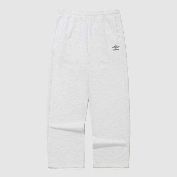 パンツ PQA UQ123CFP18-WMG エッセンシャルルーズストレートパンツ / WHITE MELANGE