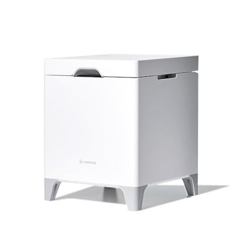 CAREPOD(ケアポッド) お手入れ簡単 加湿器 キューブX50 ハイブリッド式 WARM + COOL 洗浄簡単 煮沸消毒 除菌 35DB ハイブリッド式(超音波式+低温加熱式) MAX40度 4