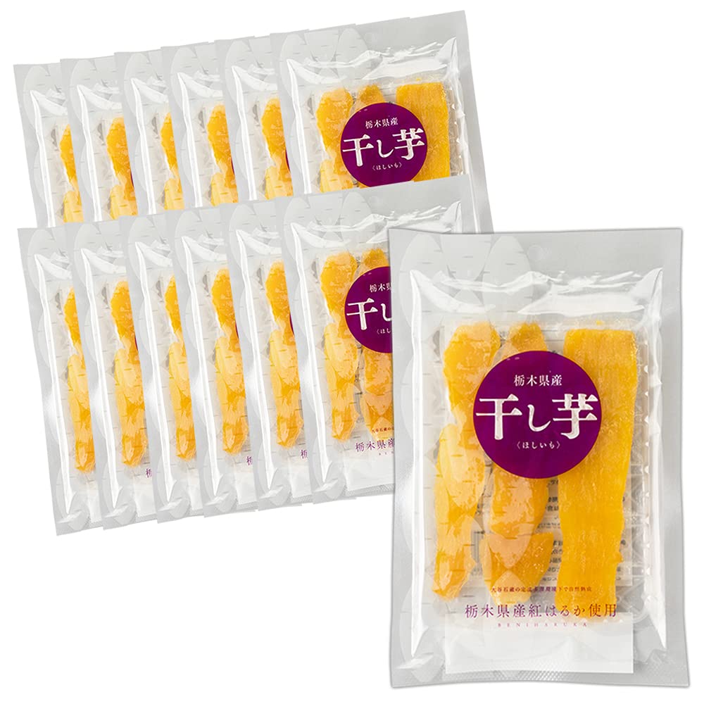 アイリスプラザ 紅はるか 干し芋 ほしいも 栃木県産 70g ×12袋 国産 無添加 無着色